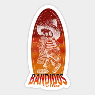 Bandido Vino Sticker